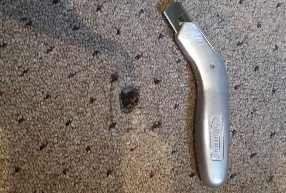 Fireplace Throws Out Sparks, Noblesville Home Carpet Pays The Price